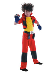 Bakugan Battle Brawlers Boys Dan Child Costume Halloween Jumpsuit & Gloves