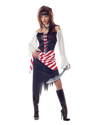 Womens Ruby The Pirate Beauty Adult Halloween Costume Set