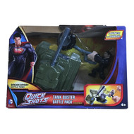 Superman Man of Steel Quick Shots Launch & Smash Tank Buster Battle Pack Playset