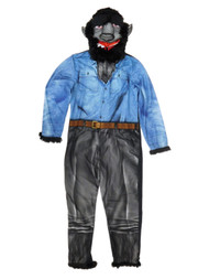 Universal Studios Monsters Mens Werewolf Costume Union Suit One Piece Pajama