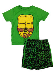 Teenage Mutant Ninja Turtles Toddler Boys 2pc Turtle Shell T-Shirt & Shorts Set