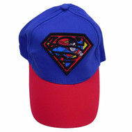 Boys Blue & Red Superman Baseball Cap Ball Hat