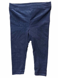 Infant & Toddler Girls Gray Sparkle Leggings Knit Christmas Holiday Pants