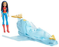 DC Super Hero Girls Wonder Woman Doll & Invisible Jet Action Figure Playset