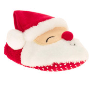 Infant Boys & Girls Plush Red Santa Claus Slippers Baby Christmas Shoes