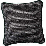 Hearth & Hand Black & White Tweed Throw Pillow, Whipstiched Edge Accent Cushion