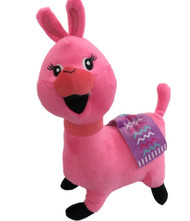 Plush Hot Pink Llama 8 inch Stuffed Animal Pal