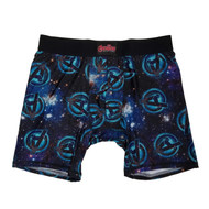 Marvel Mens Avengers Age of Ultron Galactic Print Underwear Boxer Briefs
