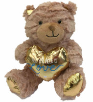 Animal Adventure Sm Plush Teddy Bear Stuffed Animal All You Need Is Love Message