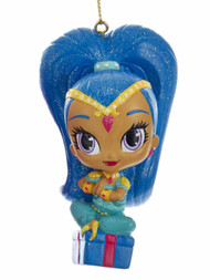 Shimmer & Shine Holiday Christmas Tree Ornament Blue Genie