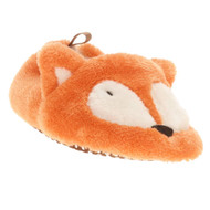 Infant Boys & Girls Plush Orange Fox Slippers Baby Prewalk Shoes