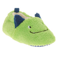 Infant Boys & Girls Plush Green Dragon Monster Slippers Baby Prewalk Shoes