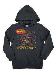 Star Wars Little Boys Gray Chewbacca Pullover Hoodie Sweatshirt