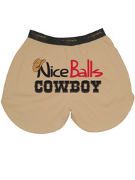 My Sack Ballsy Boxers Mens Nice Balls Cowboy Testicle Shaped Boxer Shorts