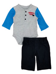 Carters Infant Boys 2pc Mommy's Hunk Henley Bodysuit & Pants Set