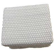 Cuddle Duds Gray Arrow Stripe Flannel Sheet Set Twin Bed Sheets Bedding