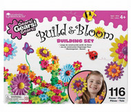 Learning Resources Gears! Gears! Gears! Build & Bloom Building Set, 116 Pieces