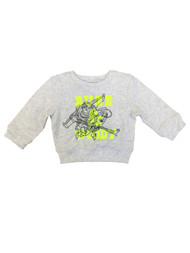 Disney Toys Infant Boys Gray Buzz Lightyear Sweatshirt Woody Sweat Shirt