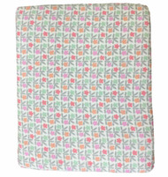 Cuddle Duds Flannel Sheet Set Colorful Delicate Floral Twin Bed Sheets Bedding