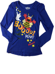 Infant Toddler Girls Sesame Street Elmo Bumblebee Halloween Tee Shirt