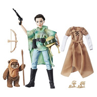 Star Wars Forces of Destiny Endor Princess Leia Organa Action Figure Doll & Ewok