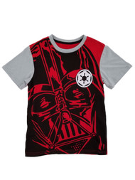 Star Wars Boys Darth Vader Empire Insignia Graphic T-Shirt