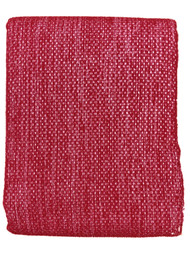 Cranberry Red Tablecloth With Metallic Silver Fleck, Fabric Table Cloth 70 Round