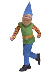 Toddler Lil Bearded Boys Gnome Costume Garden Troll