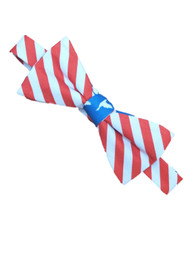 Men's Red White and Blue Stars and Stripes, Duck Dynasty Bow-tie Necktie