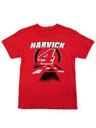 Nascar Kevin Harvick #4 Mens Red Heather Graphic T-Shirt