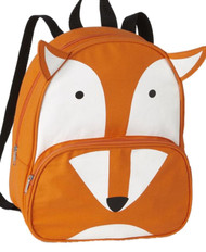 Basic Sly Fox 13" Backpack Lightweight Canvas Orange Critter Preschool Pack