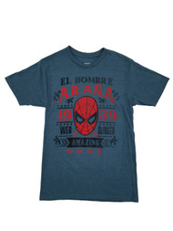 Marvel Mens El Hombre Arana The Amazing Spider-Man T-Shirt Small
