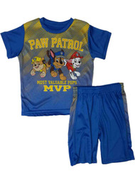 Toddler Boys Paw Patrol Outfit Most Valuable Pups Dog Shirt & Shorts Set