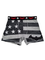 Mens US Flag Bat Man Symbol Batman Patriotic Boxer Briefs