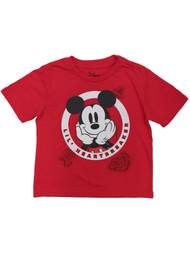 Disney Infant & Toddler Boys Mickey Mouse Valentines T-Shirt Heartbreaker Shirt