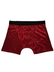 Mens Red Lamé Valentines Day Underwear Boxers Boxer Briefs