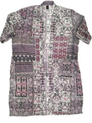 Womens Floral Mandala Swim Suit Cover Up Paisley Flower Opaque Cover-Up One Size