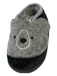 Toddler Gray Koala Bear Slippers Critter Shoes Loafers