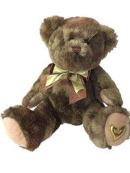 Valentines Day Classic Dark Brown Teddy Bear Stuffed Animal 11" Plush Pal