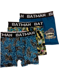 DC Comics Boys 3pc Batman Boxer Briefs Boxer Shorts Set Underwear