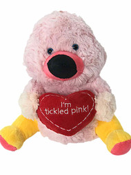 Animal Adventure Plush Tickled Pink Duck 8" Stuffed Animal Pal