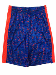 Xersion Boys Blue & Orange Speckle Athletic Basketball Gym Shorts
