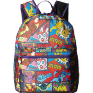 Pokemon Multi Character Eevee Comic Strip 16" Backpack