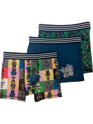DC Comics Boys 3pc Batman Boxer Briefs Boxer Shorts Set Underwear 6