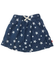 Levis Toddler Girls Patriotic Blue & White Star Skort Scooter Skirt Shorts