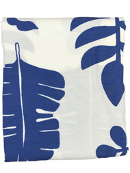 Room Essentials Blue Botanical Leaves Fabric Shower Curtain, Bath Decor