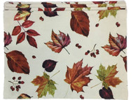 Autumn Gatherings Harvest Leaves Print Placemat Set Of 4, Colorful Placemats