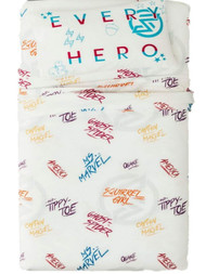 Marvel Rising Secret Warriors Twin Sheet Set Microfiber Super Hero Sheets
