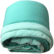 Room Essentials Seafoam Green Twin XL Bed in Bag Comforter Plush Dorm Set 5 pc