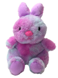 Animal Adventure Blue & Pink Tie Dye Bunny Rabbit Stuffed Animal 11" Plush Pal
